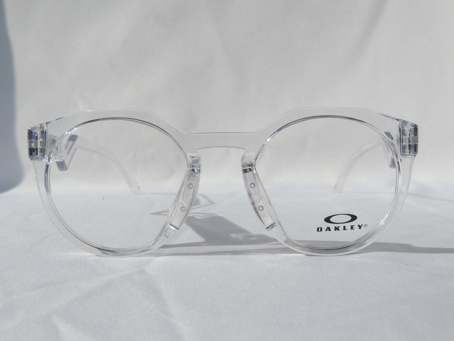ARMAZÓN OAKLEY REDONDOS- TRANSPARENTES
